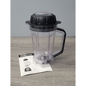 Living Well Montel HealthMaster Elite Two Liter Pitcher with Lid and EZ Lock Cap